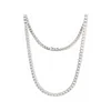 3.1mm Round Cut Lab Diamond 4 Prong Basket Tennis Necklace Everyday Essential
