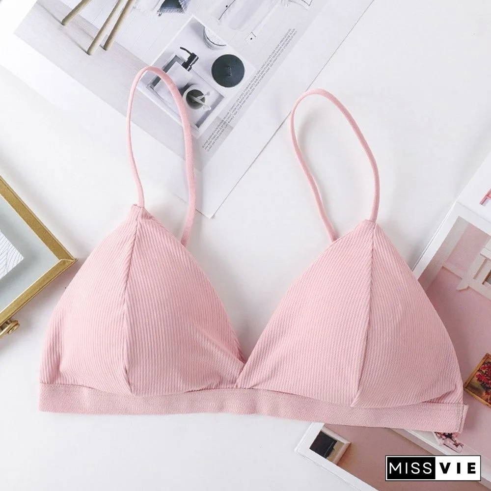 Sexy Lace Bralette Tube Tops Bandeau Summer Women Lace Bra Tanks Crop Tops Bandeau Girl Underwear Solid Color Camisole Hot Sale