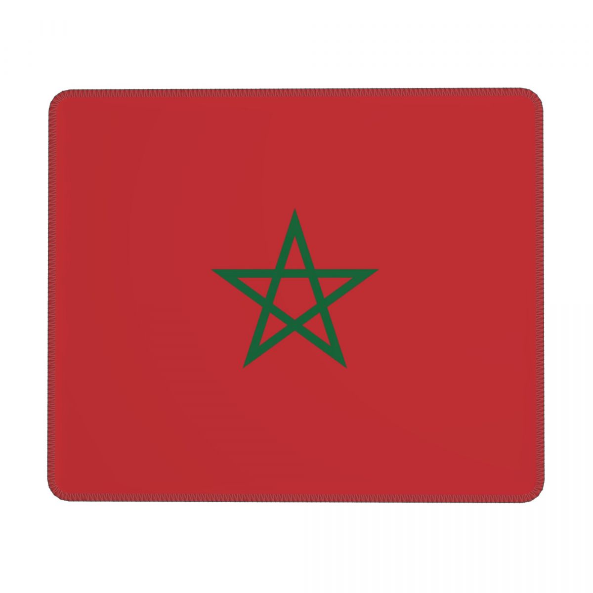 Morocco Flag Rectangle Gaming Anti-Slip Rubber Mousepad