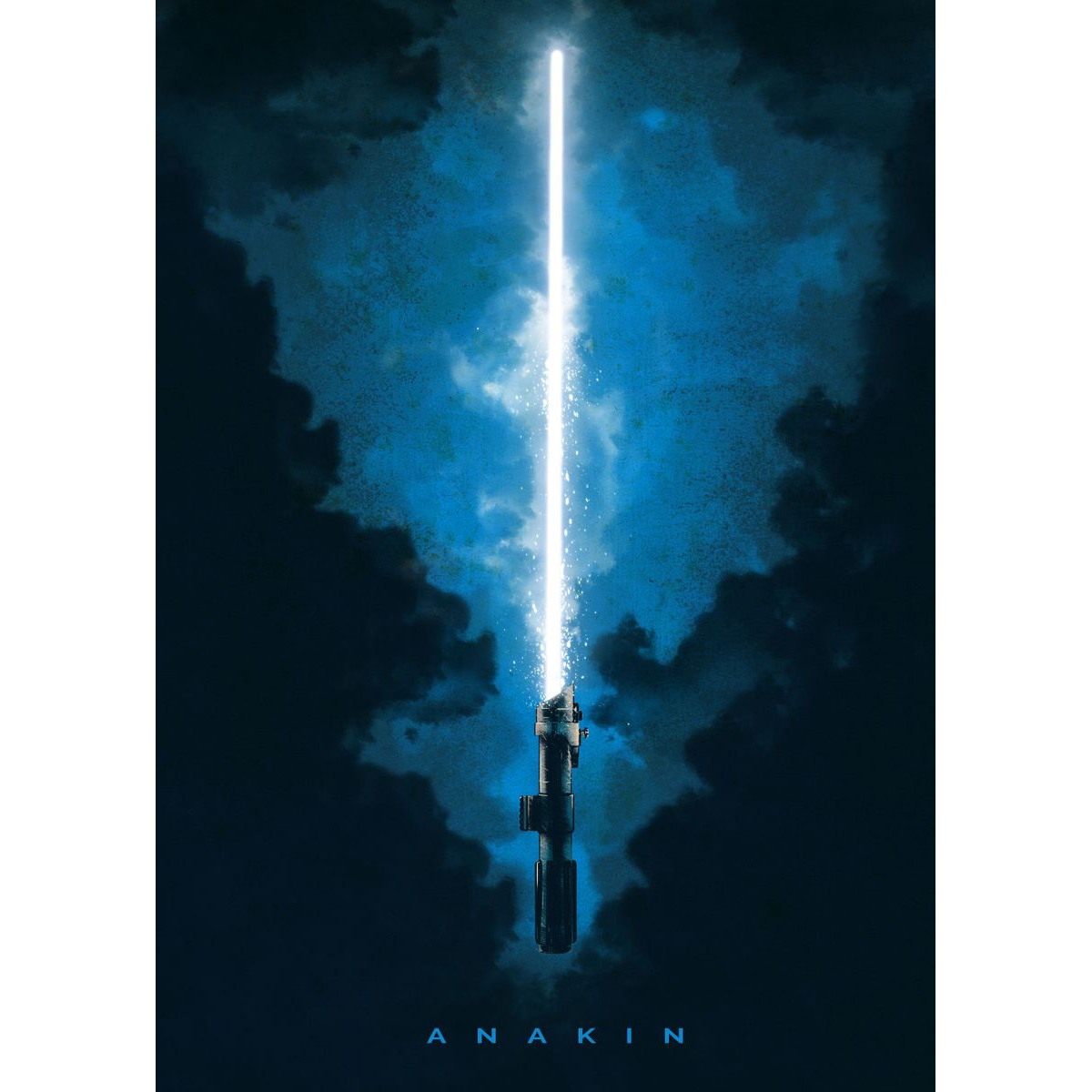 

(Multi-Size) Anakin - Round/Square Drill Diamond Painting, Round diamond 30*40cm, 501 Original