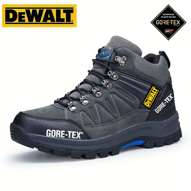 Wodoodporne i oddychające buty robocze i turystyczne DEWALT dla mężczyzn idealnie nadają się do pracy i aktywności na świeżym powietrzu.