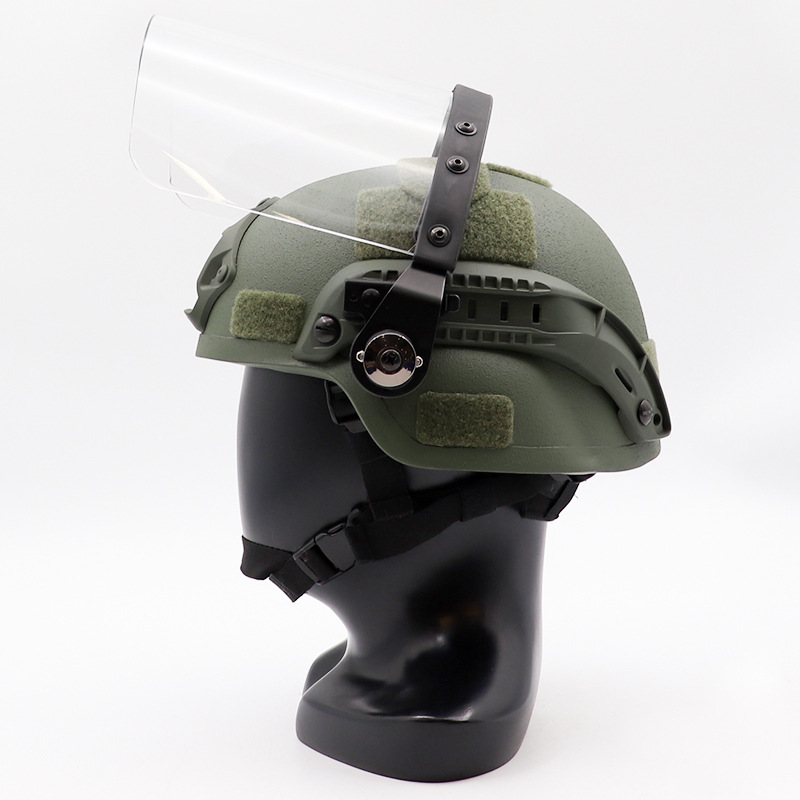 FAST/MICH Combat Helmet Mask /High-Strength Protective Mask/Ransparent Explosion-Proof Mask