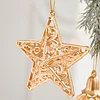 Golden Christmas's Tree Hollow Hanging Decor Balls