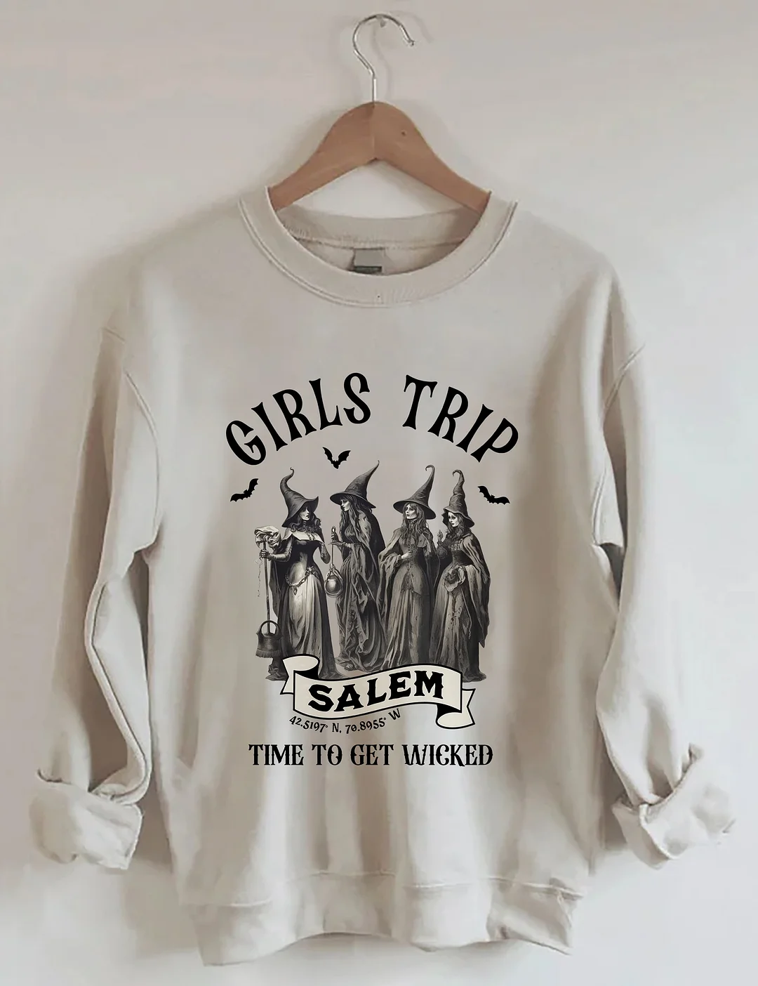 Girls Trip Salem Massachusetts Sweatshirt