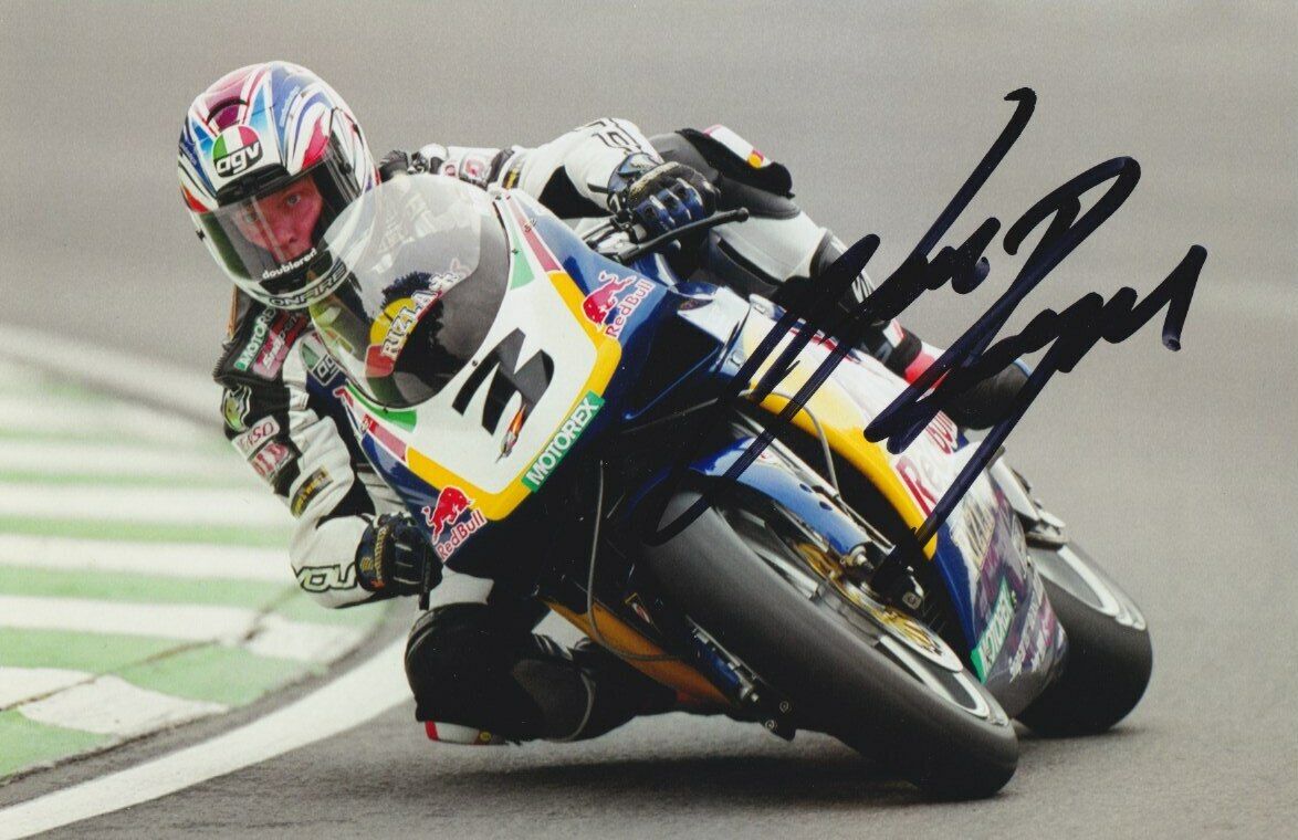 JOHN REYNOLDS HAND SIGNED 6X4 Photo Poster painting SUPERBIKE AUTOGRAPH BSB