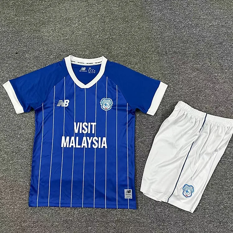 Kids Cardiff City 25/26 Home Jersey