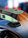 12V/24V Portable Car Heater 2 in 1 Heating Cooling Fan Window Defroster Demister