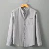 Men's Cotton and Linen Casual Shirts