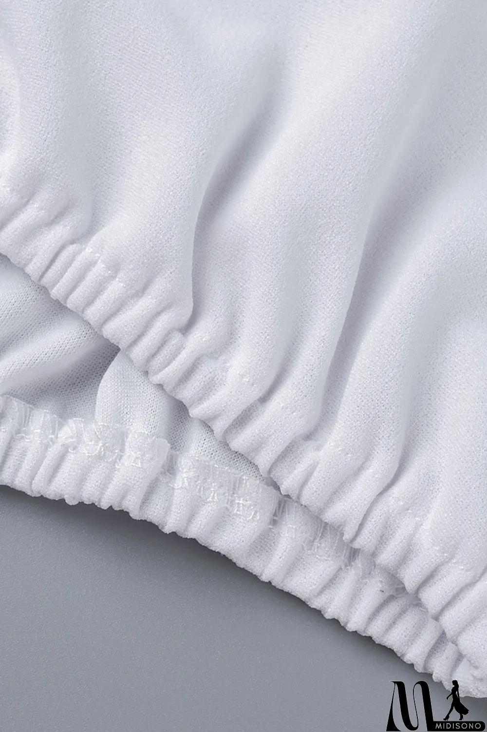 MidiSono - Yellow Casual Solid Patchwork Flounce V Neck Short Sleeve Two Pieces