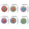 (US Local)6Pcs Mandala Diamond Painting Art Hooks Diamond Art Craft Wall Hooks for Wall