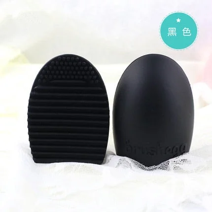 Silicone Makeup Brushes Cleaning Pad Mat Brush Washing Tools Cosmetic Eyebrow Brush Cleaner Tool Scrubber Board Makeup Cleaning