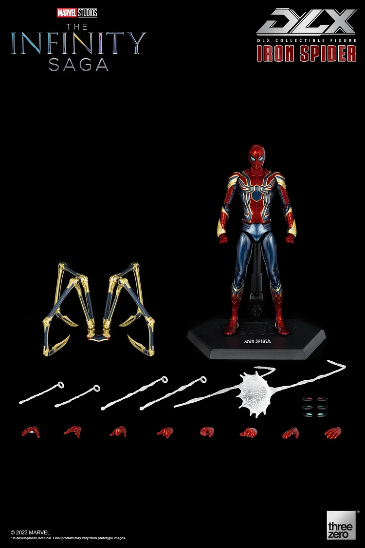 PRE-ORDER Marvel Studios The Infinity Saga DLX Iron Spiderman 3Z02700C0 Action Figure