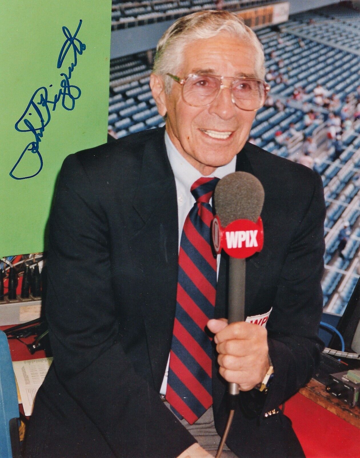 Autographed Phil Rizzuto 8X10 New York Yankees Photo Poster painting with COA