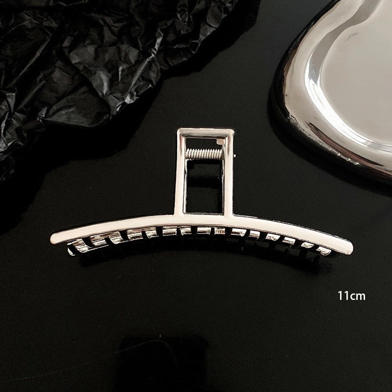 Casual Minimalist Women’s Star Solid Color Alloy Metal Hollow Out Hair Clip Hairpin Hair Claws