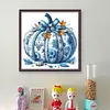 Halloween Pumpkin-11CT Stamped Cross Stitch 45*45cm/17.72*17.72in tapestrymarket