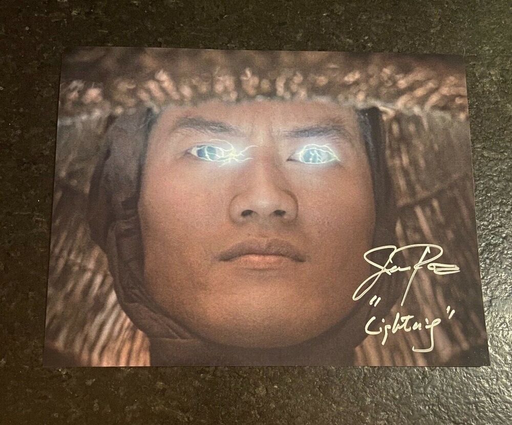 * JAMES PAX * signed 11x14 Photo Poster painting * BIG TROUBLE IN LITTLE CHINA * LIGHTNING * 4