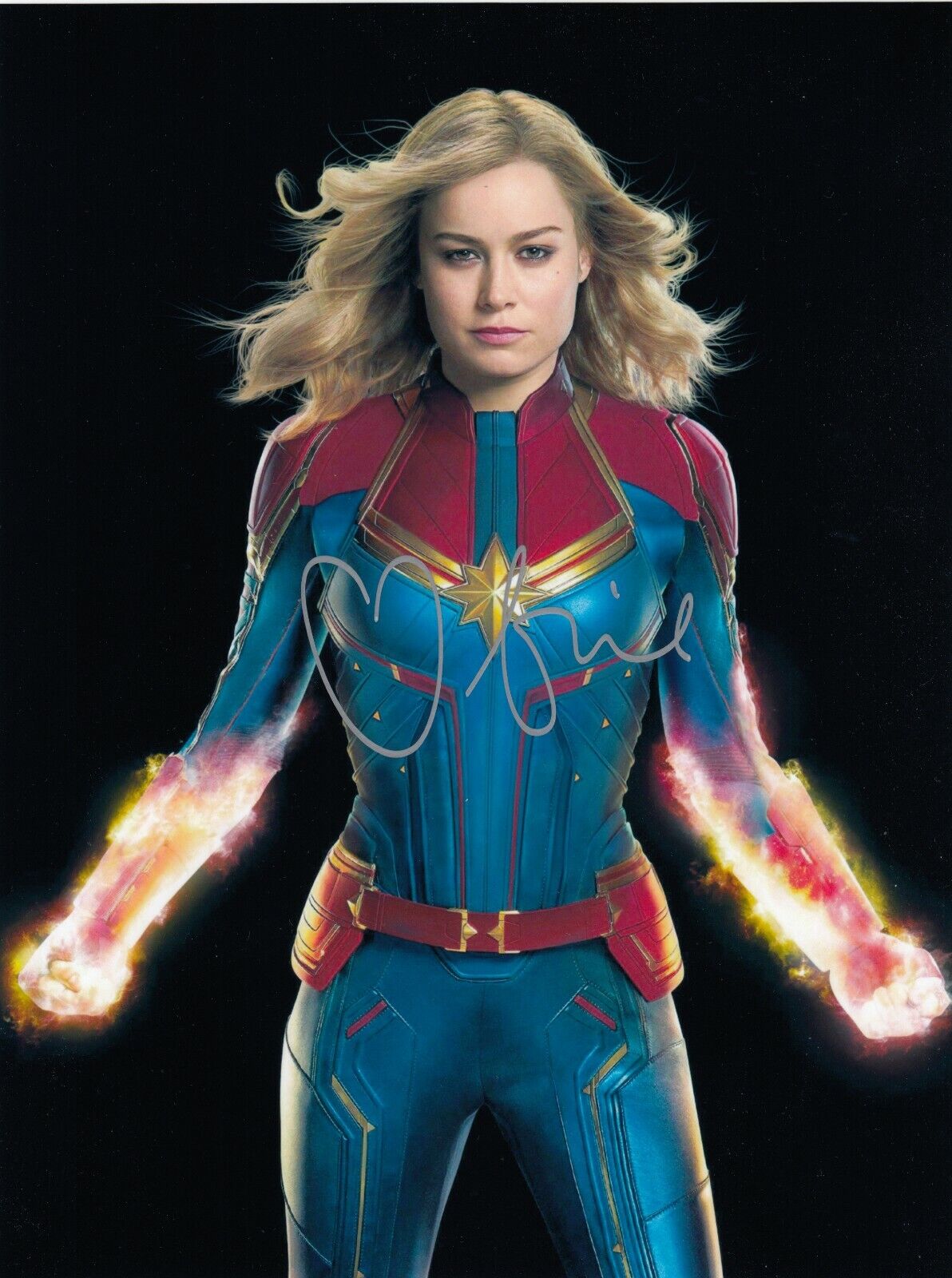 Brie Larson Signed Auto 8 x 10 Photo Poster paintinggraph