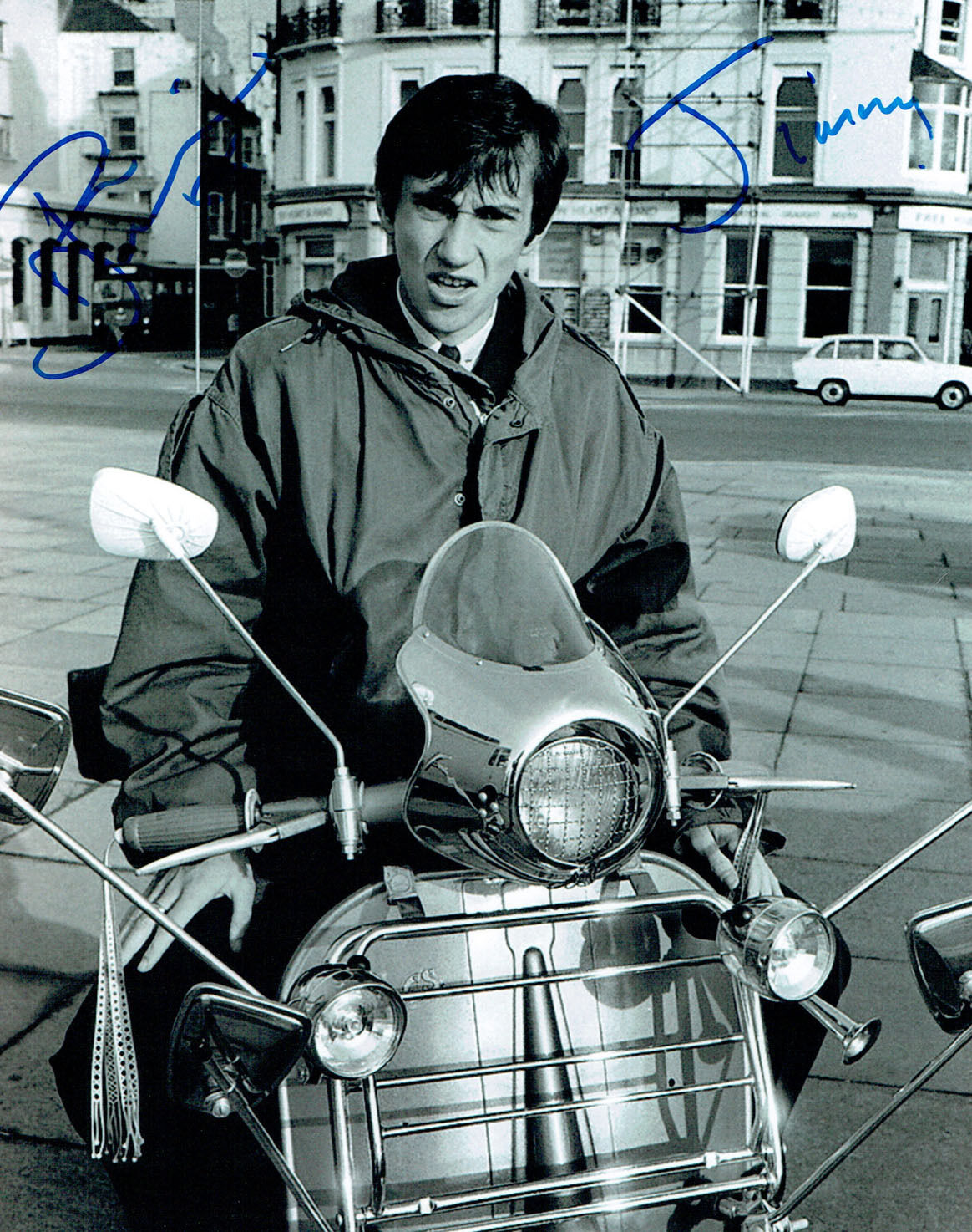 Phil DANIELS SIGNED Autograph QUADROPHENIA 10 x 8 Photo Poster painting C AFTAL COA Jimmy MOD