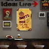 Darts & Beer - Vintage Metal Signs - 20*30cm/30*40cm