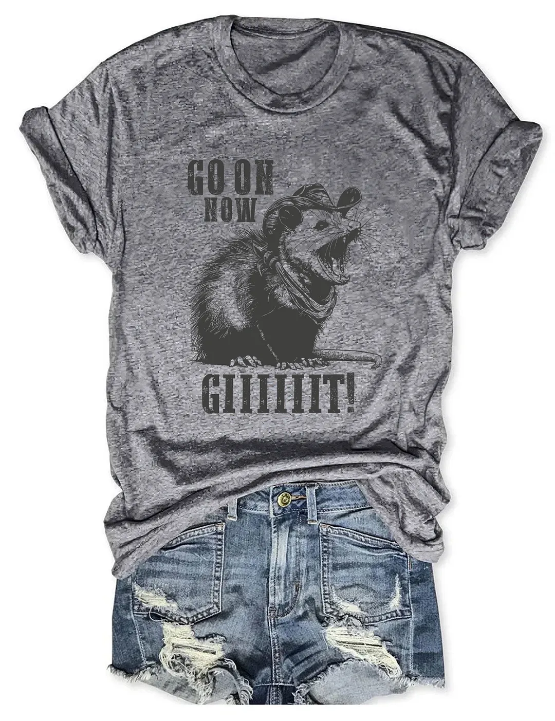 Cowboy Possum T-shirt
