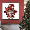 >SALE<5D DIY Partial Special Shaped Drill Diamond Painting Valentines Day Gnome30x30cm