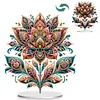 (US Only)Diamond Painting Desktop Decoration for Office Desktop Decor (Gorgeous Flower)