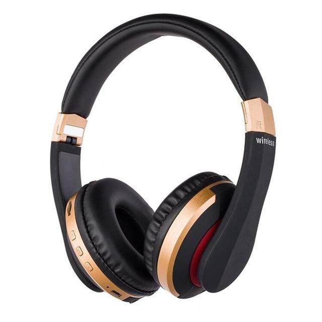 Bluetooth 5.0 Foldable Headphones With Mic and TF Card Support