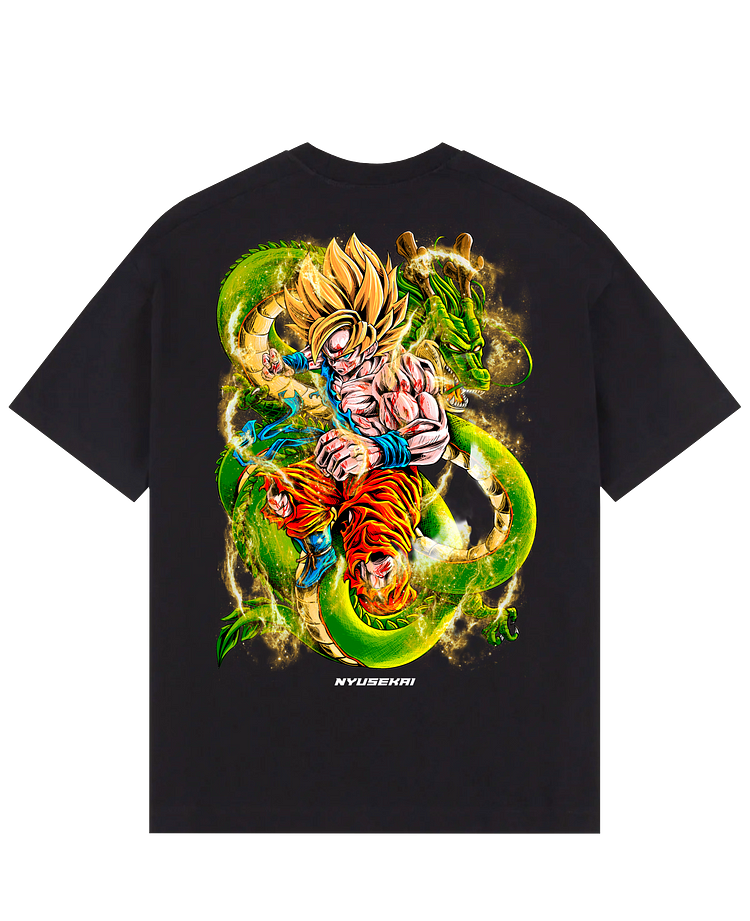 "Son Goku X Shenlong - Dragonball" Oversized T-Shirt