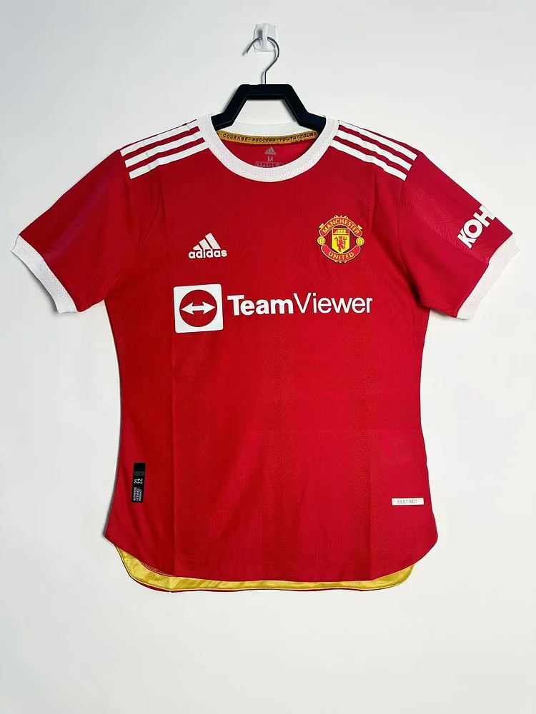 2021-22 Manchester United Home Retro Shirt - Player Edition