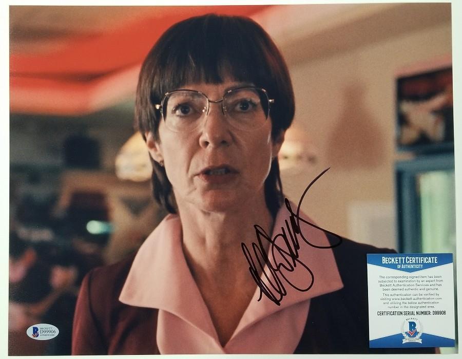 ALLISON JANNEY Signed I Tonya 11x14 Photo Poster painting Actress Auto (B) ~ Beckett BAS COA