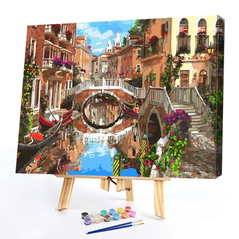 

50*40CM - Paint By Numbers - Venice, 501 Original