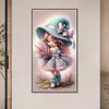 (40*70cm)Girl - Full Round Drill Diamond Painting