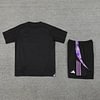 Joyfball 2024/2025 Germany short sleeved training jersey black+Shorts  1:1 Thai Quality