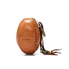 Top layer cowhide key bag retro handmade rugby bag genuine leather key bag earphone bag