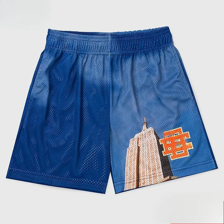 Eric Emanuel EE Shorts City Shorts Men's Mesh Quick-Drying Sports Fitness Basketball Pants