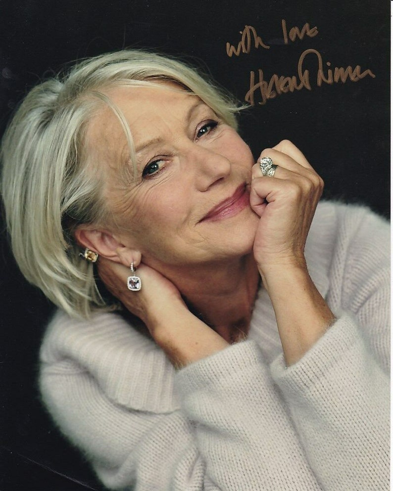 Helen mirren signed autographed Photo Poster painting