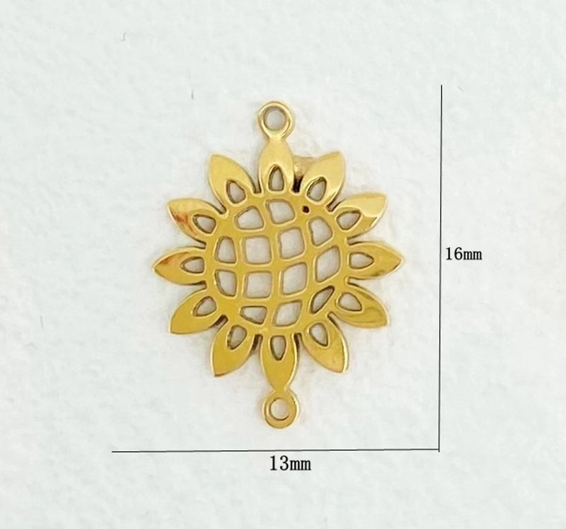 1 Piece 304 Stainless Steel Solid Color Jewelry Accessories Pendant