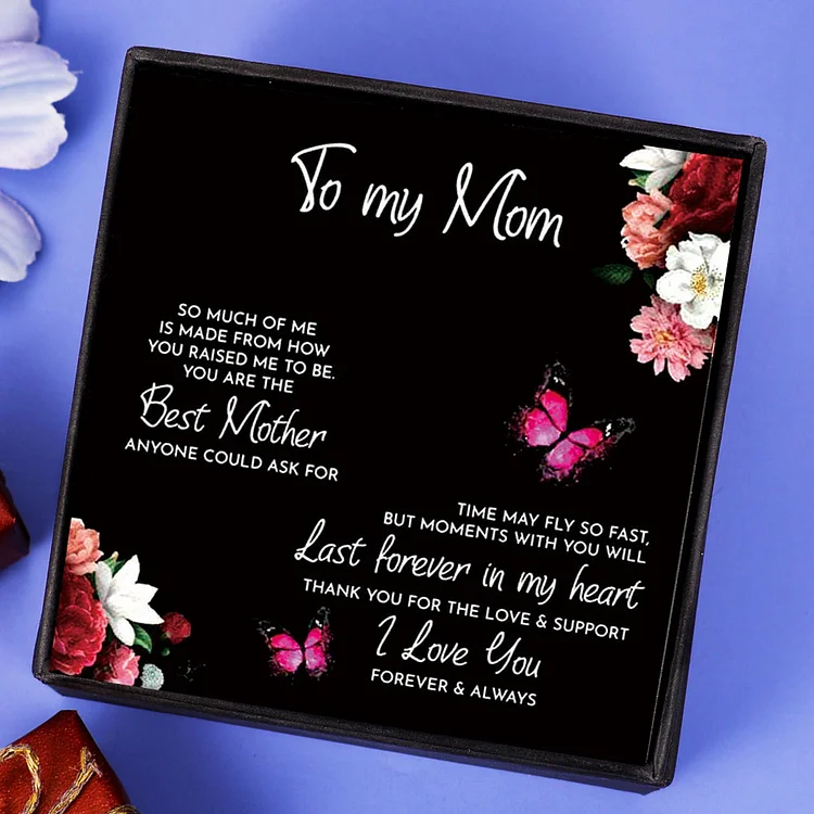 To My Mom Greeting Cards Gift Cards "I Love You Forever & Always"