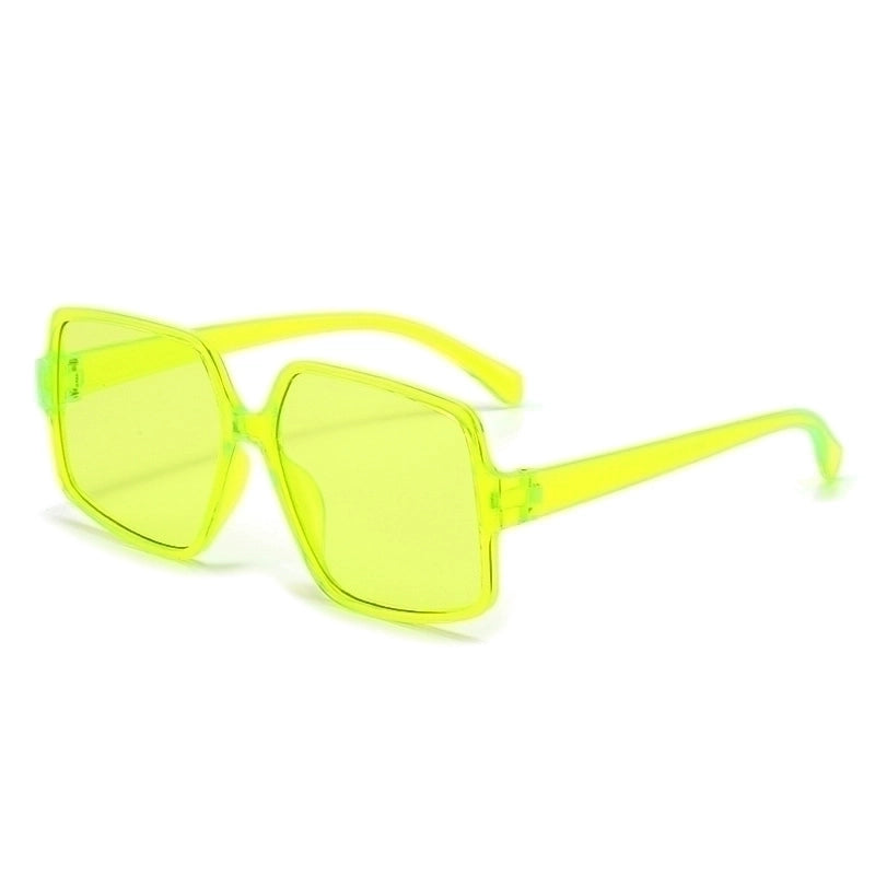 Elegant Lady Geometric Ac Square Full Frame Women’s Sunglasses