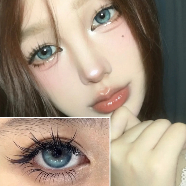 【NEW】Miracle Night Emerald Spell Blue Green Colored Contact Lenses