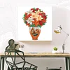 Vase Flower-Crystal Rhinestone Diamond Painting