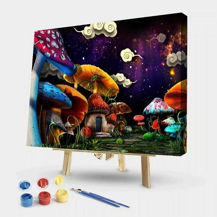 Mushroom - Painting By Numbers - 50*40cm