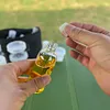10Pcs/Set BBQ Seasoning Bottle Set with Storage Bag for Outdoor Camping Picnic