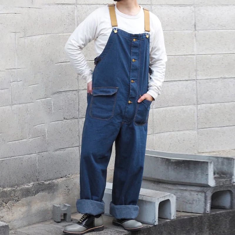 1940's American Lightweight 11oz Denim Cotton Overalls