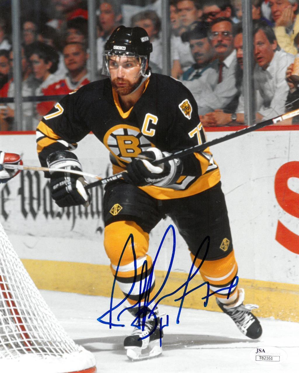 Ray Bourque Signed Bruins Authentic Autographed 8x10 Photo Poster painting JSA #T82161