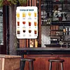 Type de bi&egrave;re - Panneaux en &eacute;tain m&eacute;tallique(20*30cm/30*40cm)