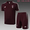 Joyfball 2025/2026 Short sleeved Ajax pre-match training Jersey+Shorts  1:1 Thai Quality