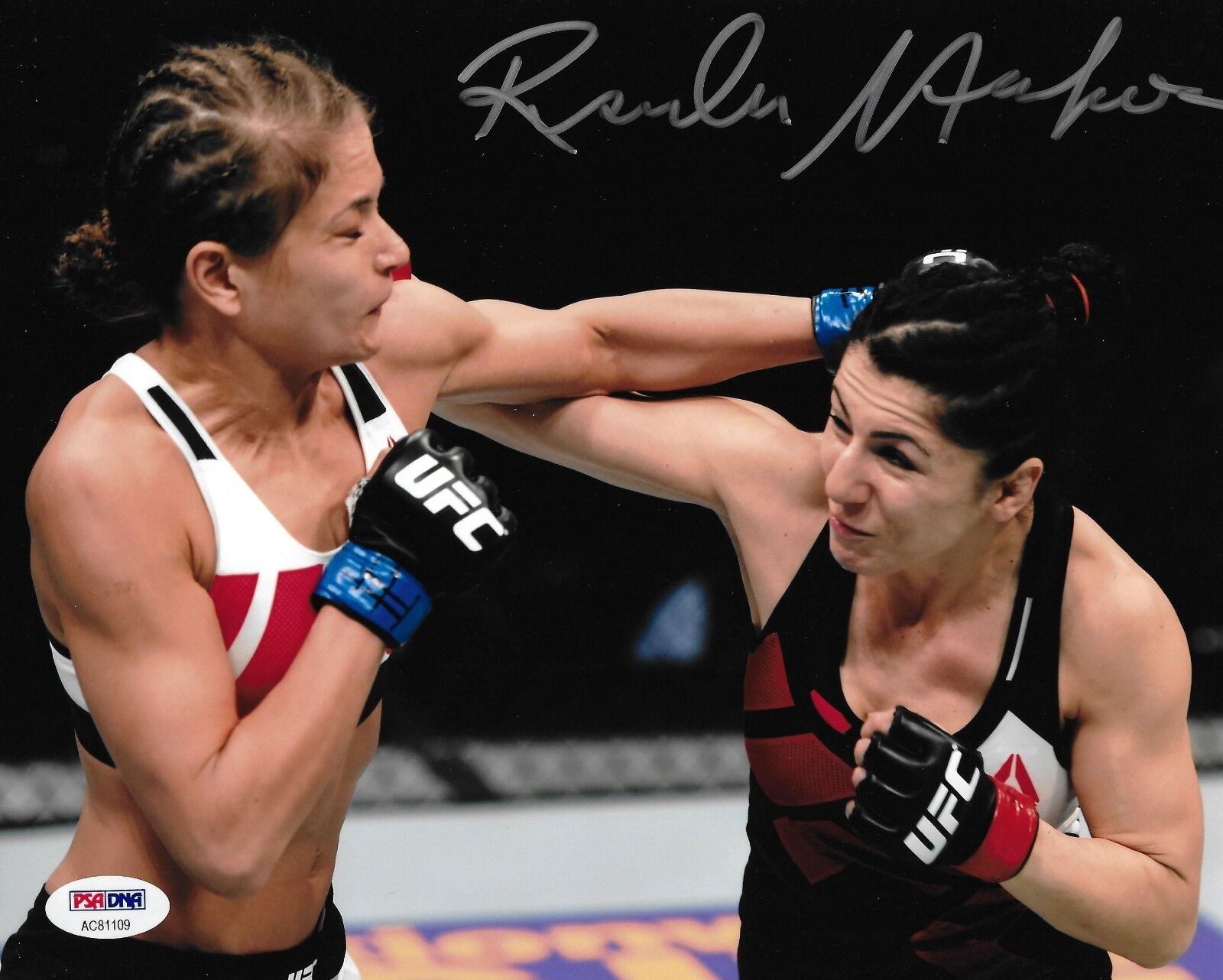 Randa Markos Signed 8x10 Photo Poster painting PSA/DNA COA 2015 UFC on Fox 17 Picture Autograph