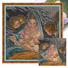 Angel'S Birth-14CT Stamped Cross Stitch 38*38cm/14.96*14.96in tapestrymarket