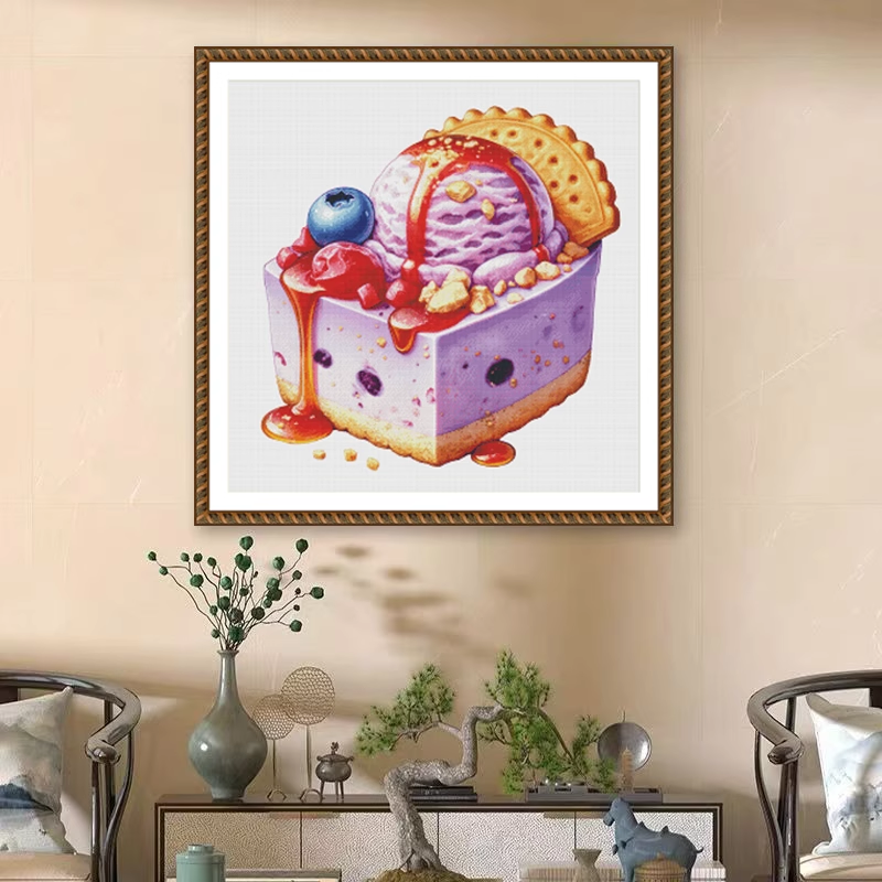 【CC3136- Conus Cake in the Gourmet Series】 Painting Fairy Cross Stitch
